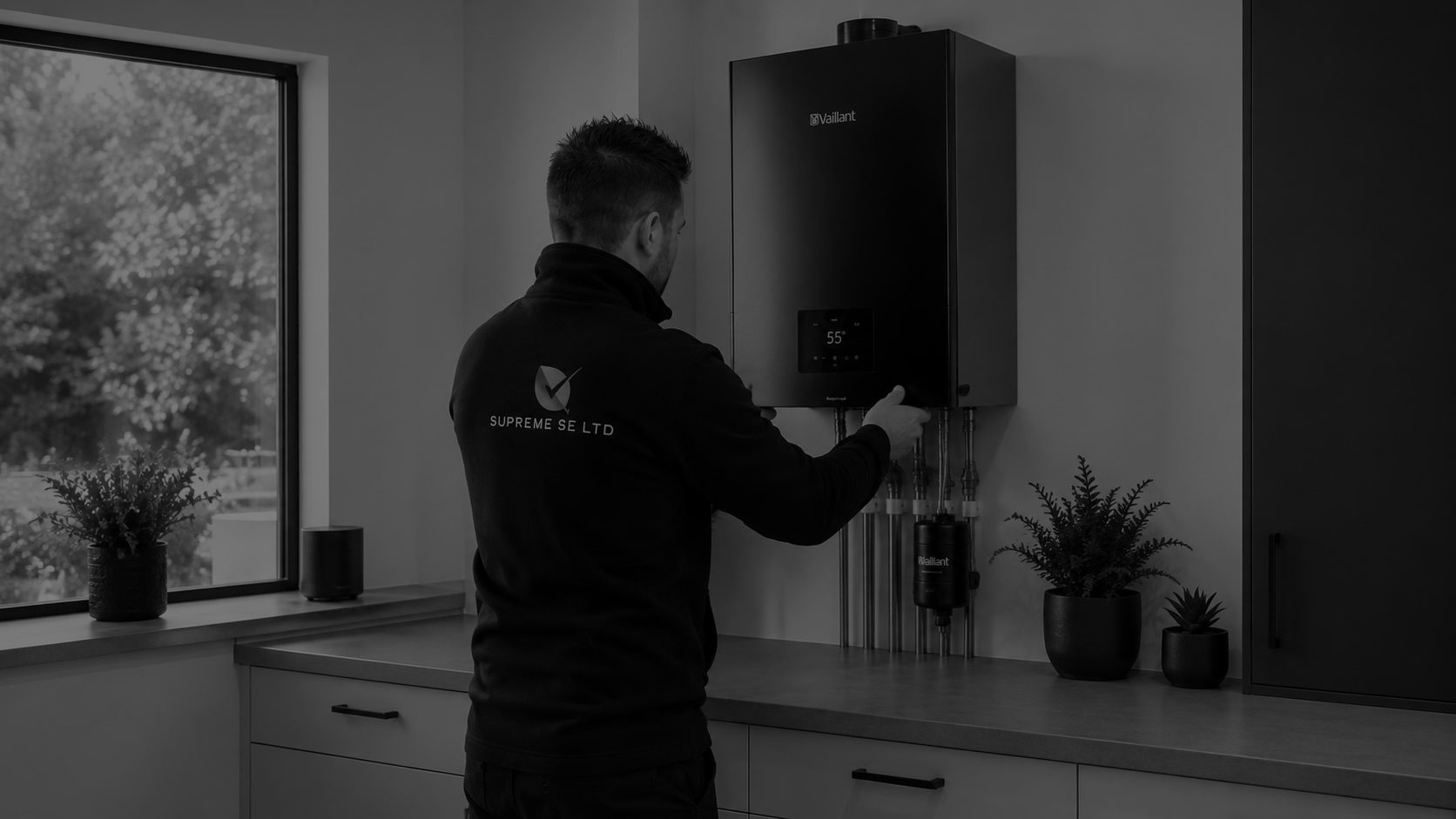 Boiler and central heating work